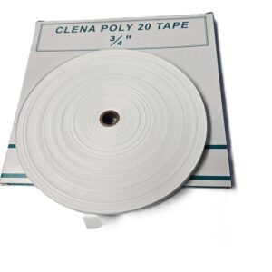 p20 3/4 flatwork ironer 3/4 polyester guide tape 100 yd